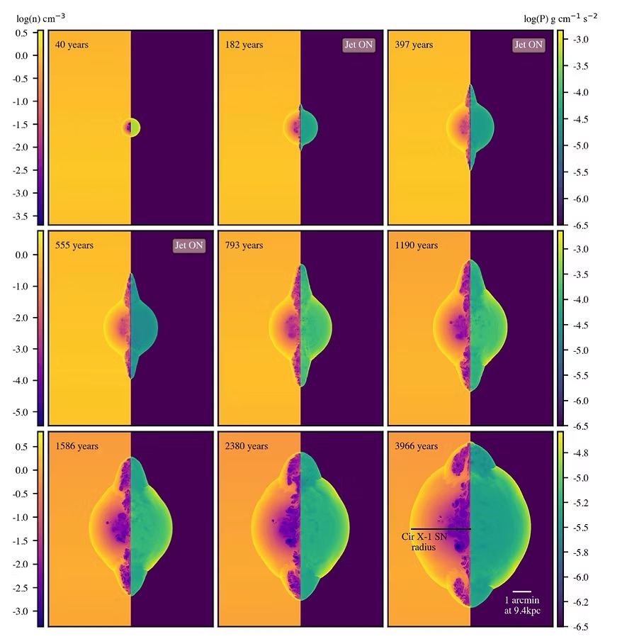 Simulations of outflow interactions
